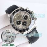 Clean Factory Clone Rolex Cosmo Daytona Oysterflex Grey Dial Swiss 4130 Watch 